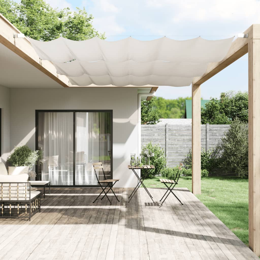 VidaXL Vertikalmarkise 140x270 cm Oxford-Gewebe Weiß