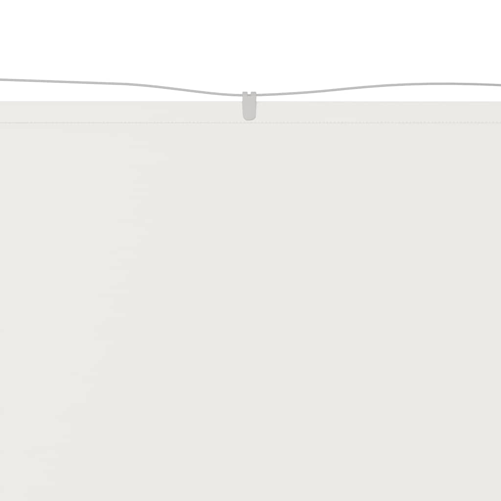 Vidaxl luifel verticaal 140x800 cm oxford stof wit