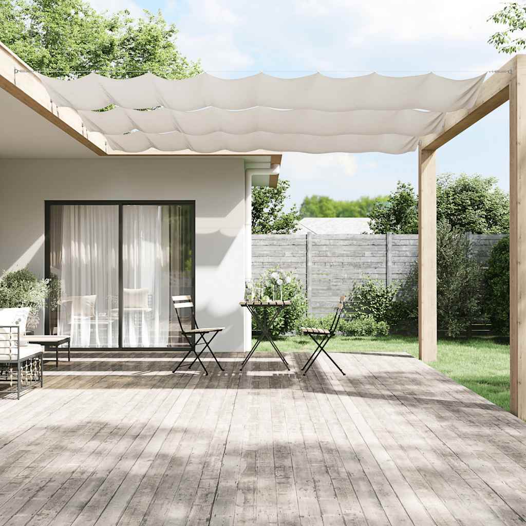 Vidaxl luifel verticaal 140x800 cm oxford stof wit