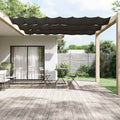 Vidaxl luifel verticaal 60x800 cm oxford stof antracietkleurig