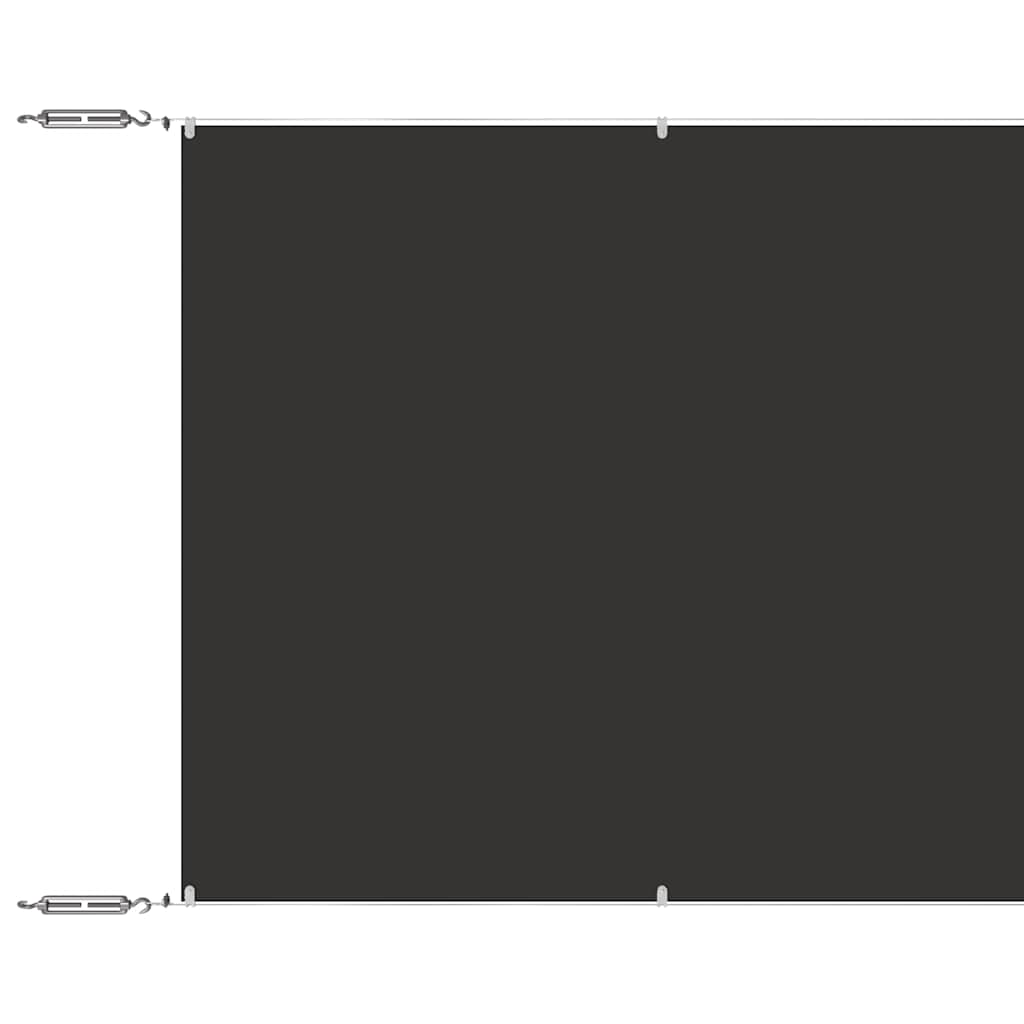 VidaXL Vertikalmarkise 100x800 cm Oxford-Gewebe Anthrazit