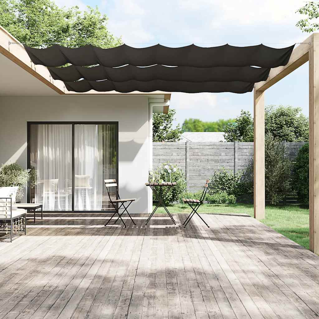 Vidaxl luifel verticaal 180x1200 cm oxford stof antracietkleurig