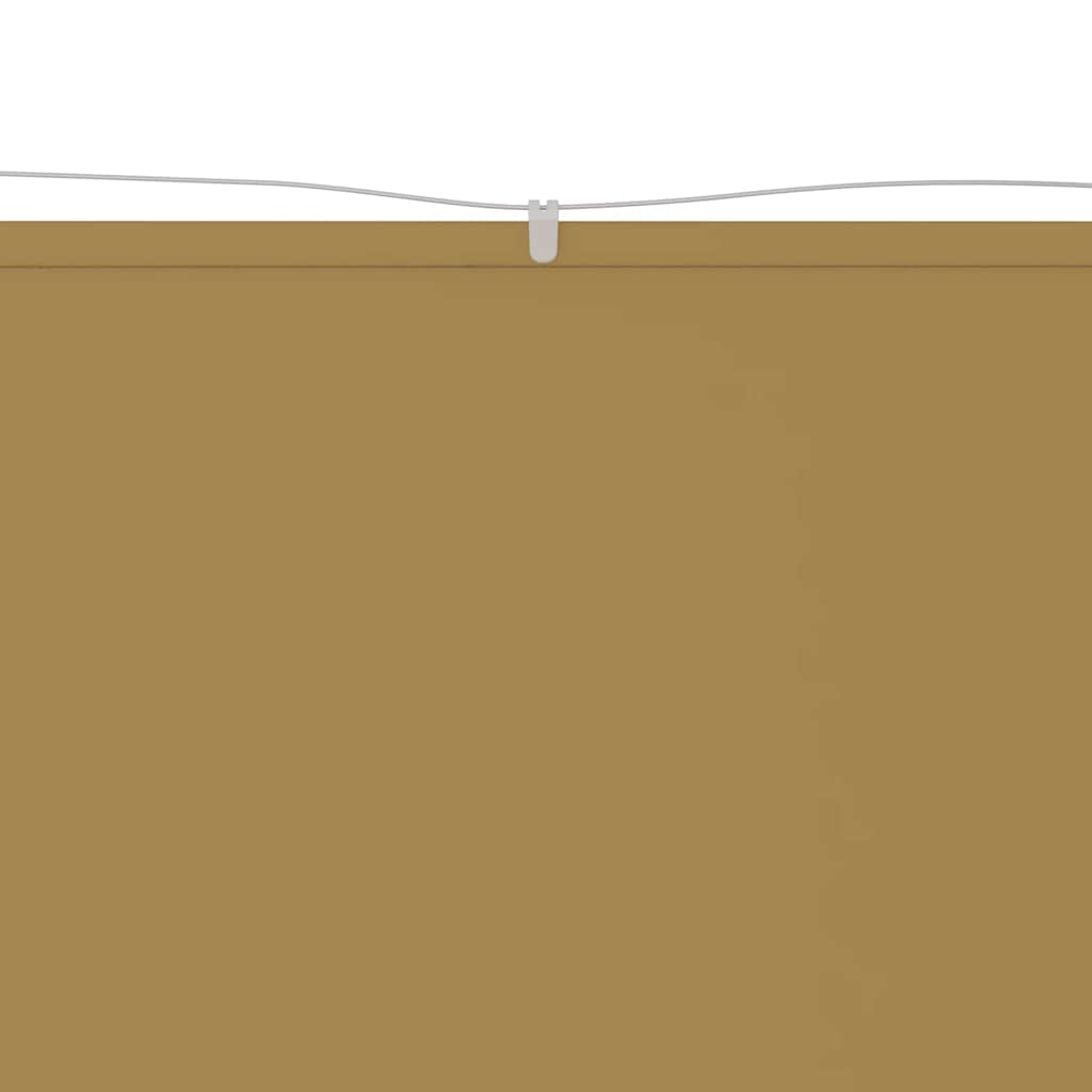 VidaXL Vertikalmarkise 100x800 cm Oxford-Gewebe Beige