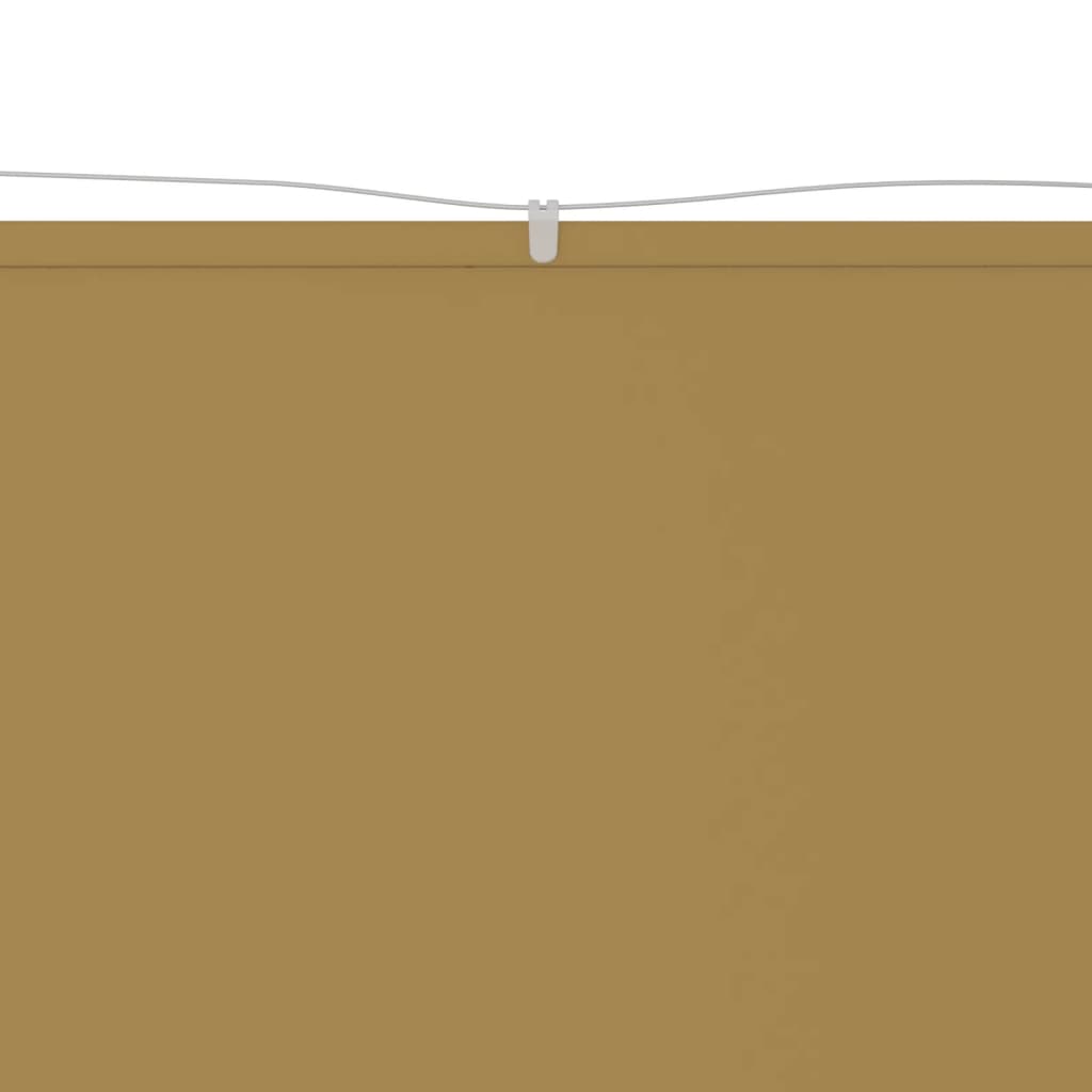 VidaXL Vertikalmarkise 140x270 cm Oxford-Gewebe Beige