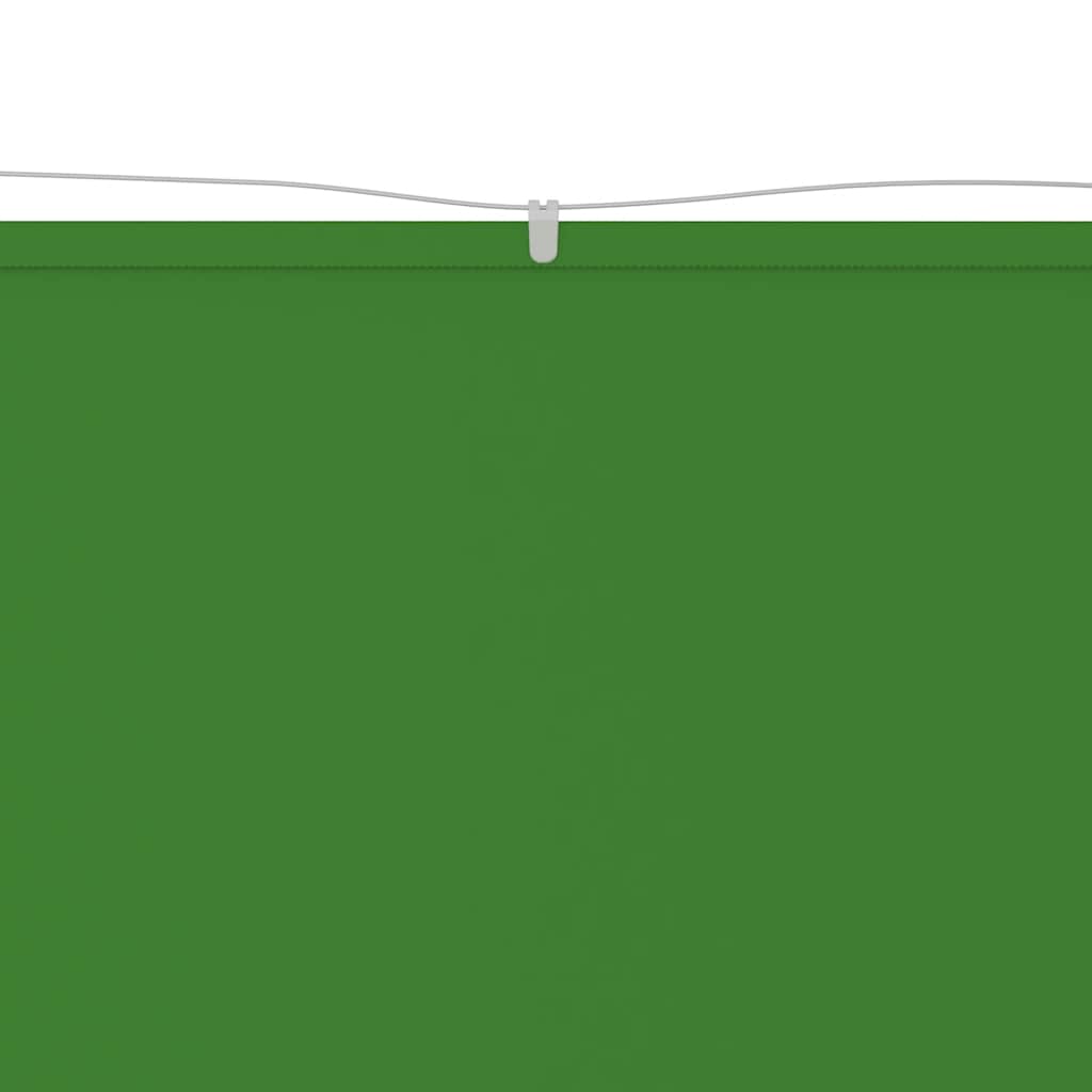 Vidaxl luifel verticaal 100x1200 cm oxford stof lichtgroen