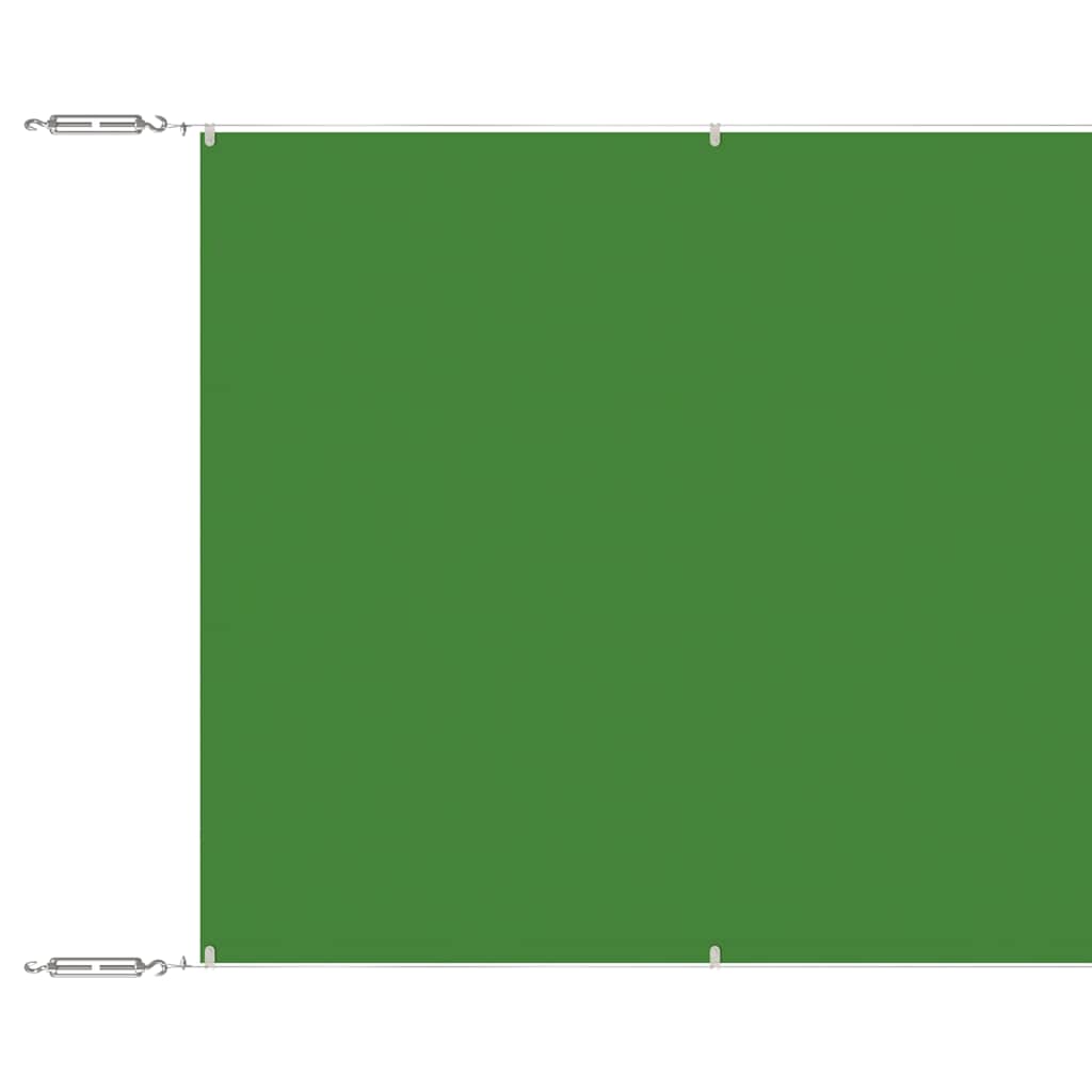 Vidaxl luifel verticaal 140x800 cm oxford stof lichtgroen