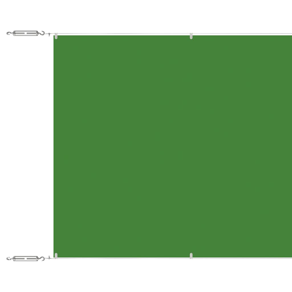 Vidaxl luifel verticaal 180x600 cm oxford stof lichtgroen