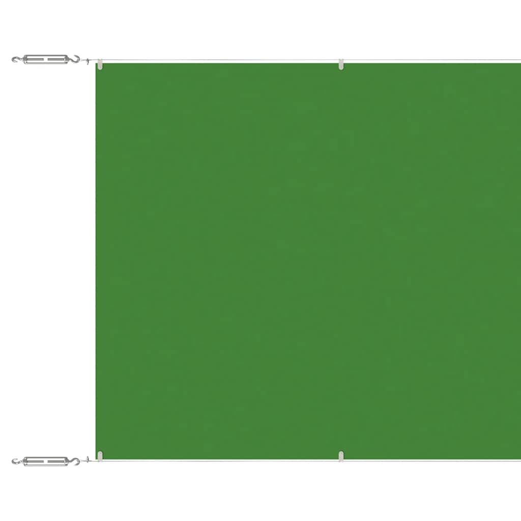 Vidaxx Vertikalmarkise 180 x 1000 cm Oxford-Gewebe Hellgrün