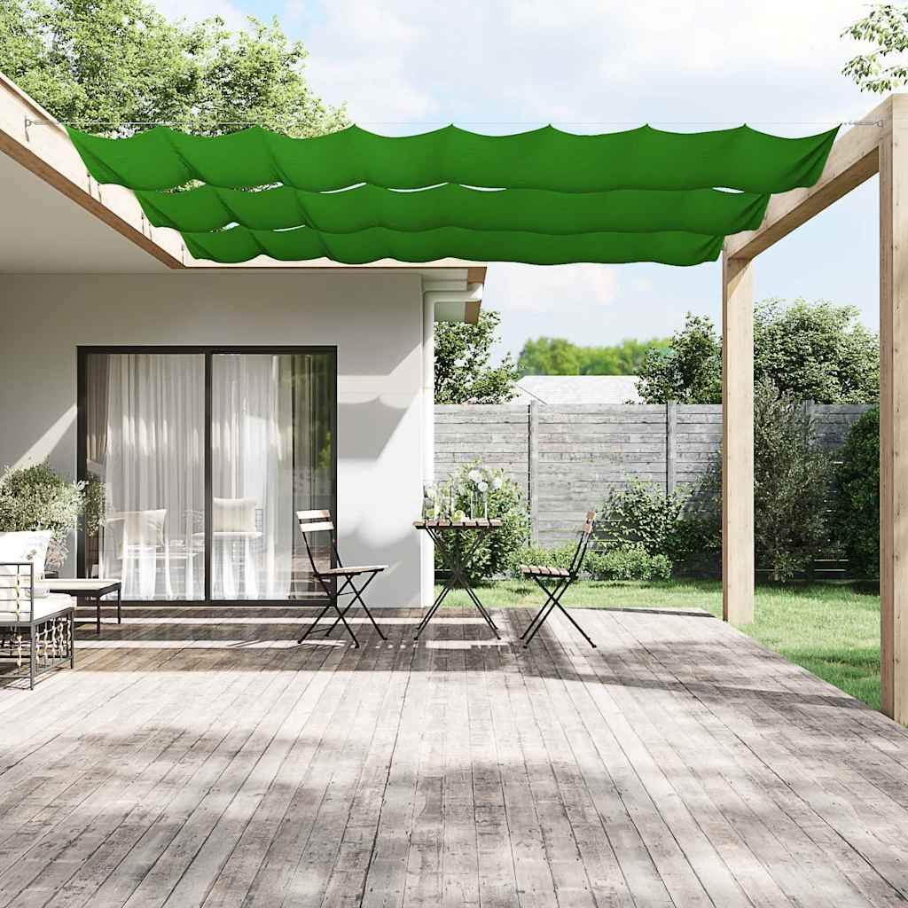 Vidaxx Vertikalmarkise 180 x 1000 cm Oxford-Gewebe Hellgrün