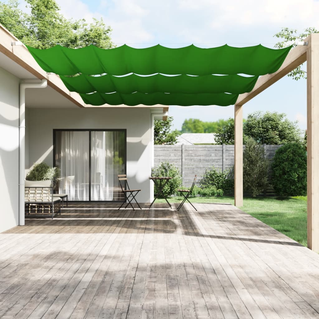 VidaXL Vertikalmarkise 200x420 cm Oxford-Gewebe Hellgrün