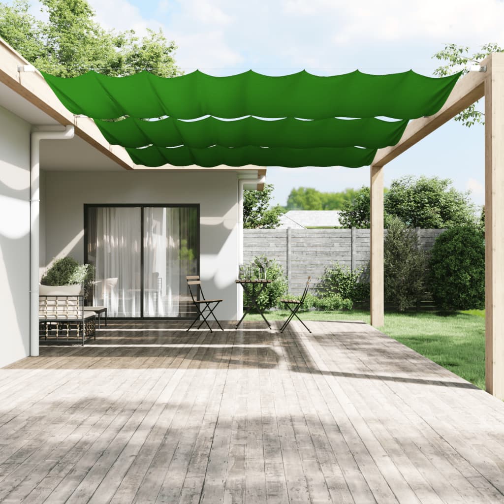 VidaXL Vertikalmarkise 250x420 cm Oxford-Gewebe Hellgrün
