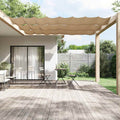 VidaXL Vertikalmarkise 140x600 cm Oxford-Gewebe Taupe