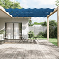 VidaXL Vertikalmarkise 60x360 cm Oxford-Gewebe Blau