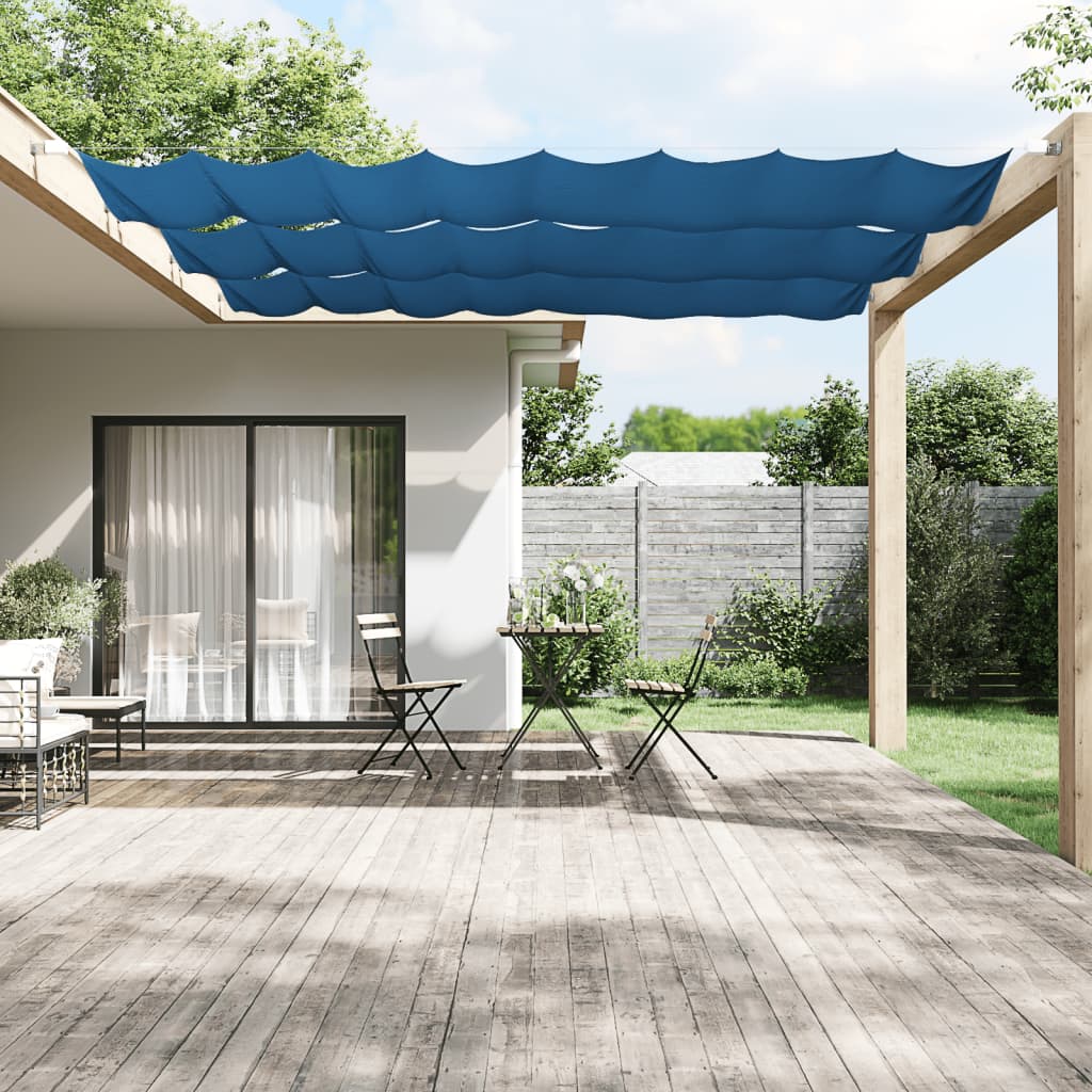 VidaXL Vertikalmarkise 60x360 cm Oxford-Gewebe Blau
