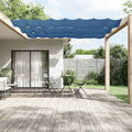 Vidaxl luifel verticaal 140x600 cm oxford stof blauw