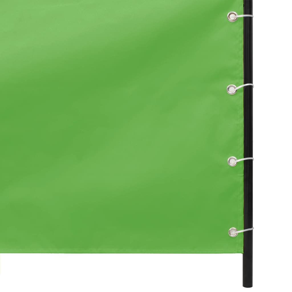 VidaXL Balkon-Sichtschutz 80x240 cm Oxford-Gewebe Hellgrün