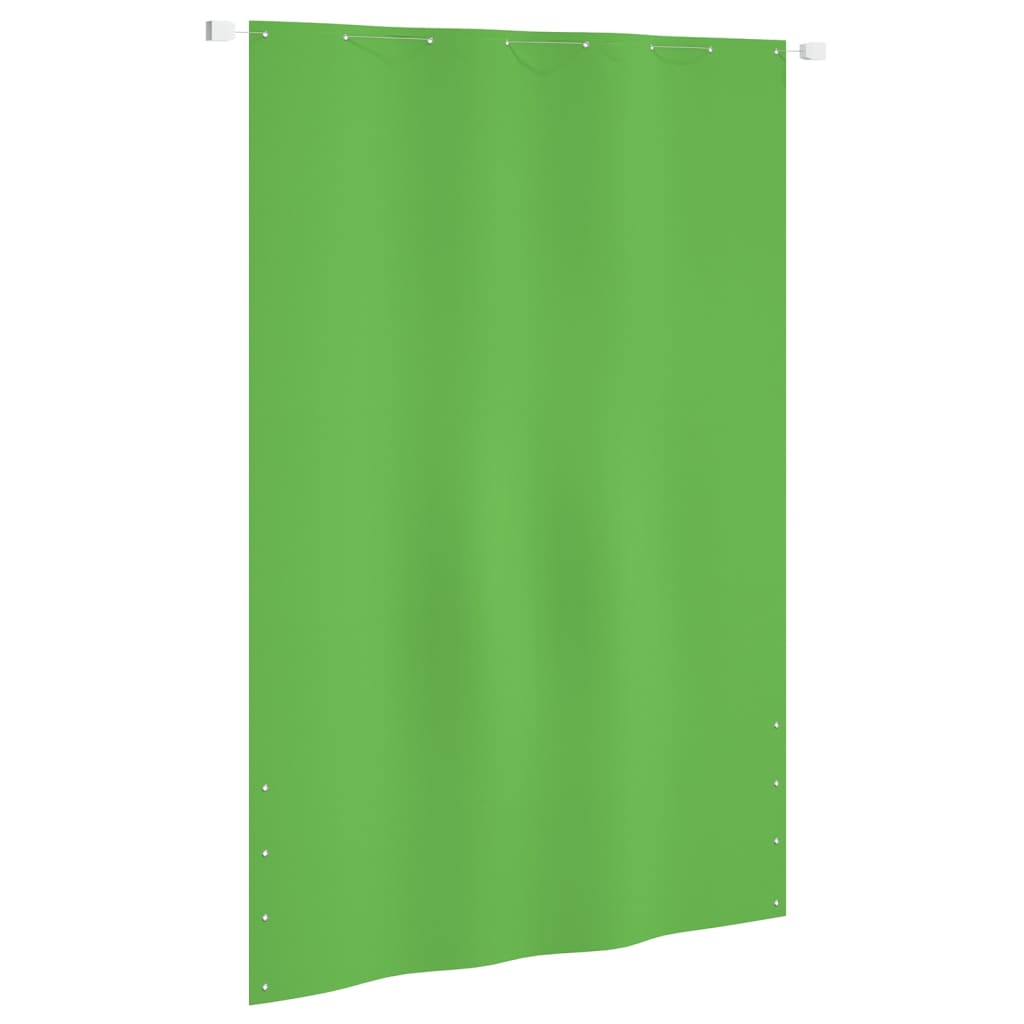 VidaXL Balkon-Sichtschutz 160x240 cm Oxford-Gewebe Hellgrün