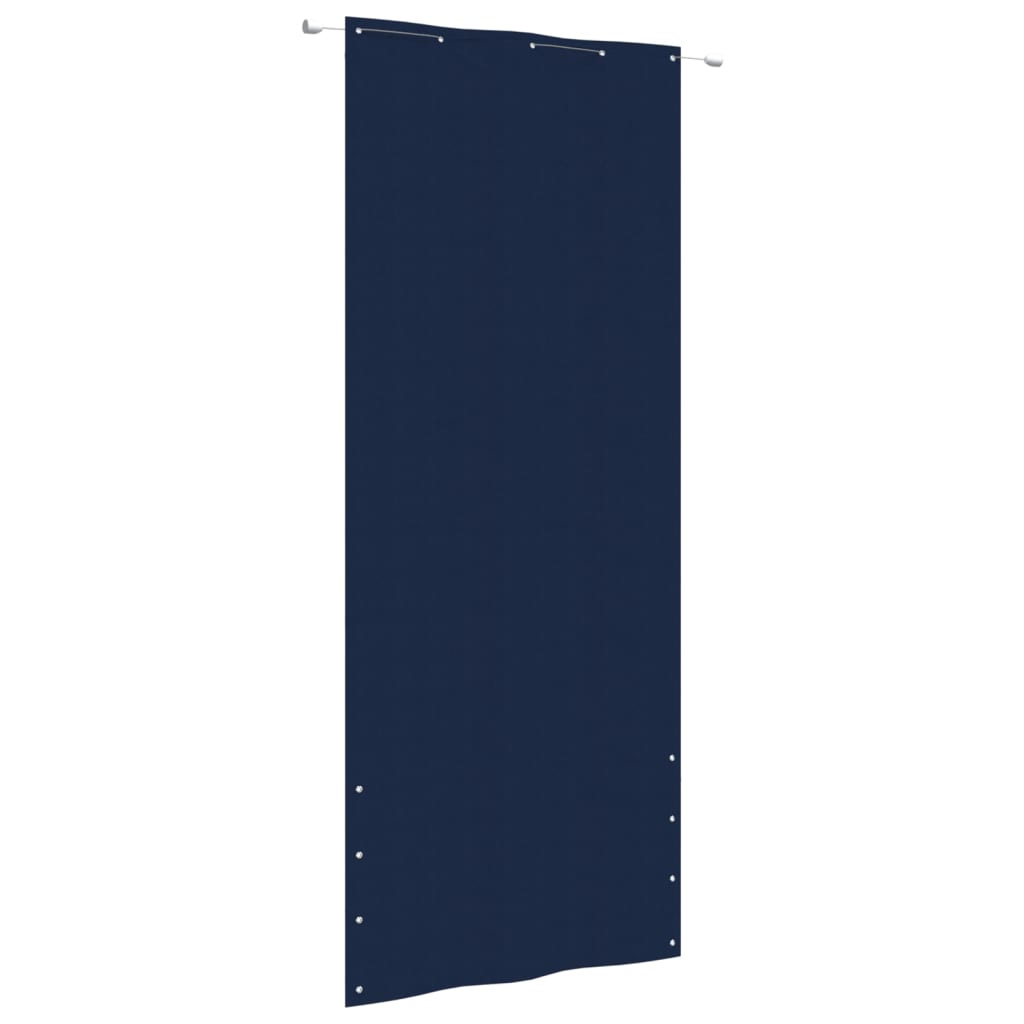 VidaXL Balkon-Sichtschutz 100x240 cm Oxford-Gewebe Blau