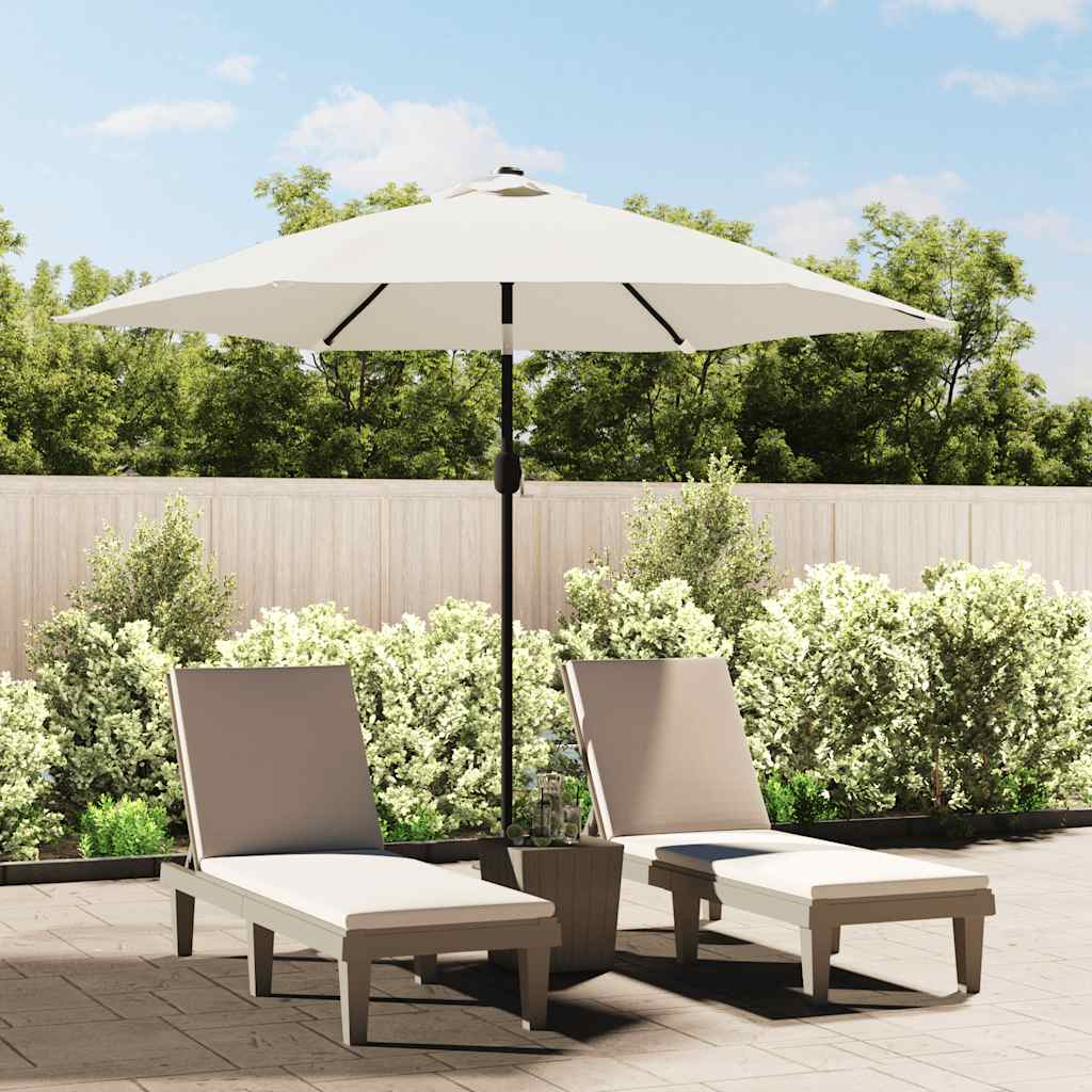 VidaXL Ersatzbezug für Sonnenschirm 300 cm Weiß