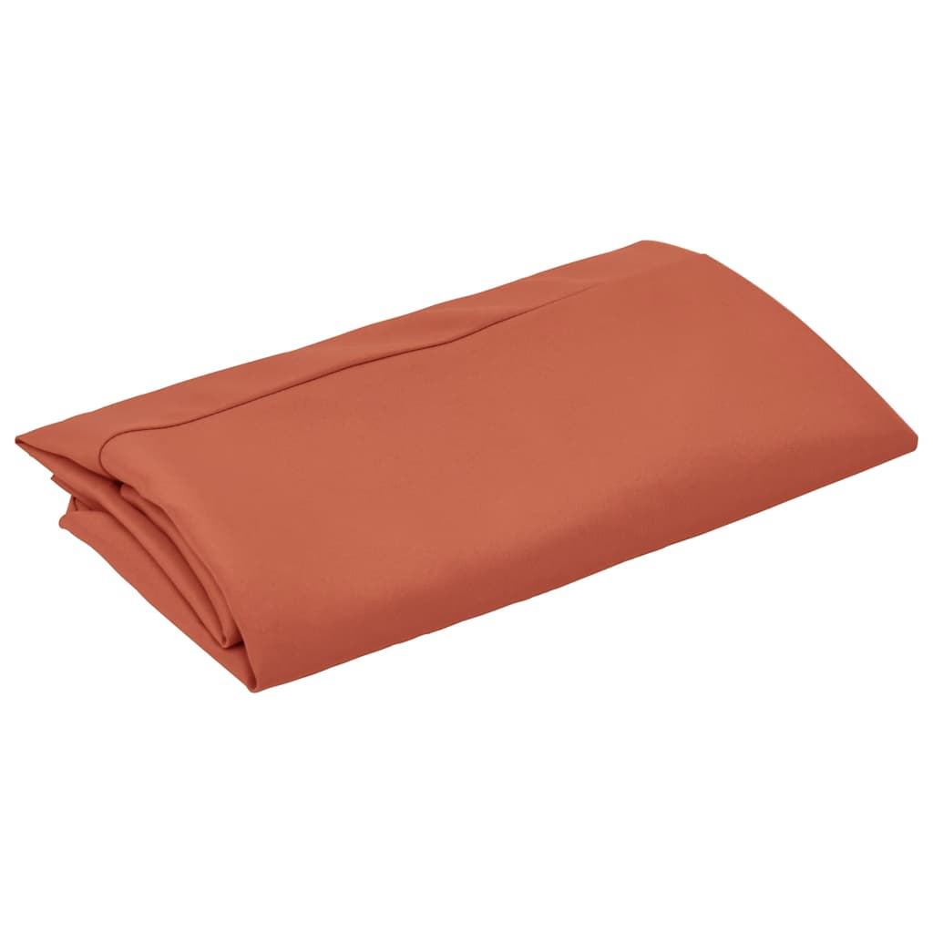 Vidaxl vervangingsdoek voor zweefparasol 350 cm terracottakleurig