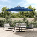 Vidaxl vervangingsdoek voor zweefparasol 350 cm azuurblauw