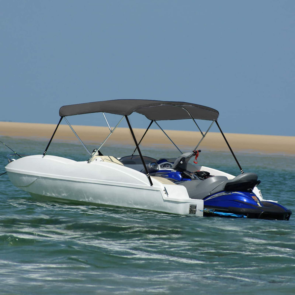 Vidaxl biminitop 3-boogs 183x180x137 cm antracietkleurig