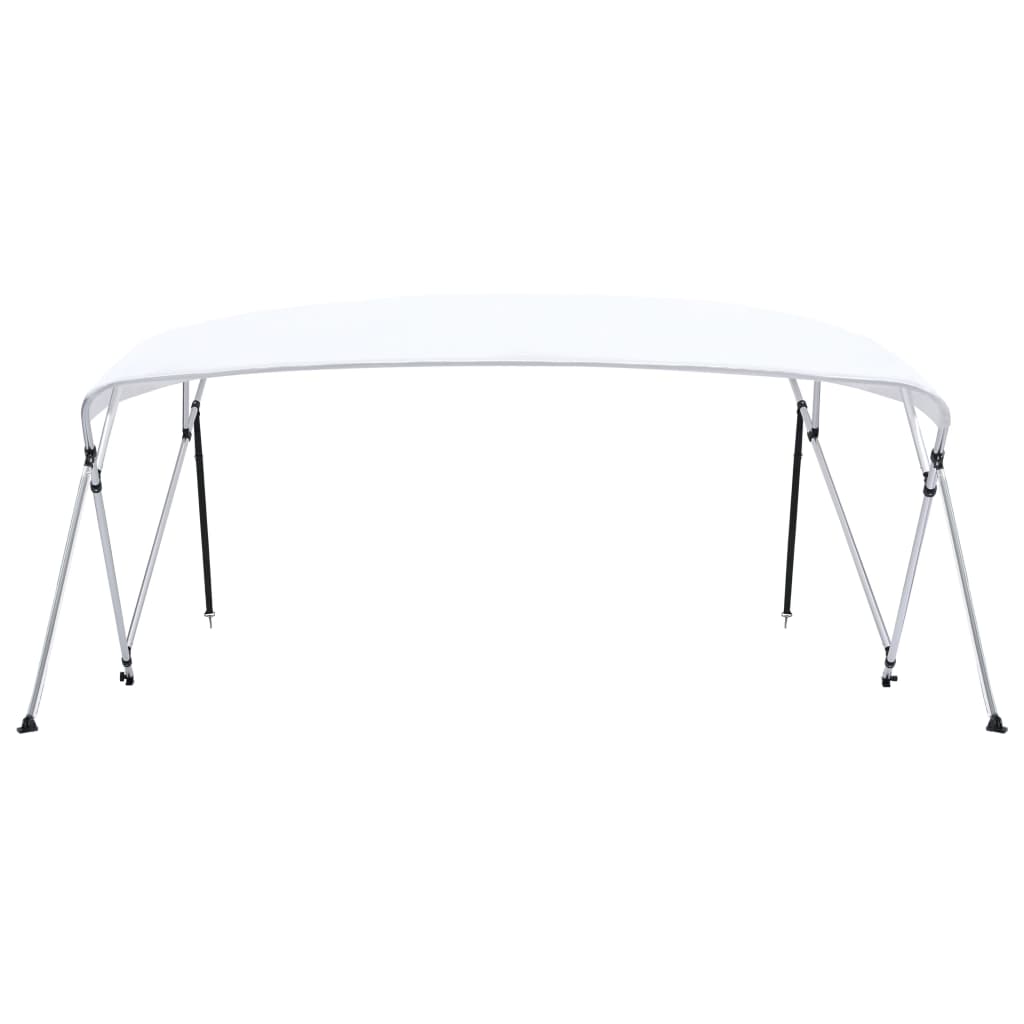 VidaXL Biminitop 4-Bogen 243x (230-244) X137 cm Weiß
