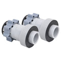 Vidaxl zwembadslangadapters 2 st type b