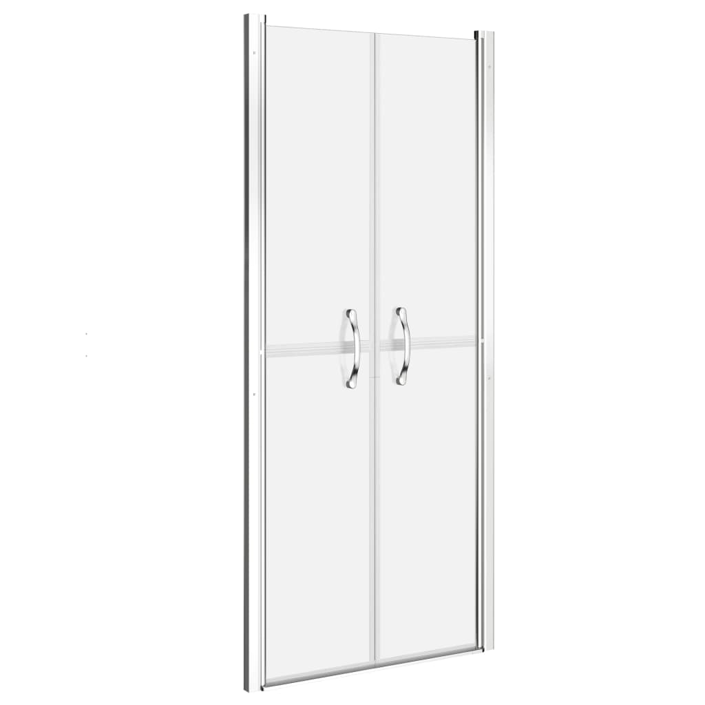 VIDAXL - Duschtür 76x190 cm ESG Matt