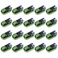 Vidaxl spanbanden 20 st 800 dan 6 m groen
