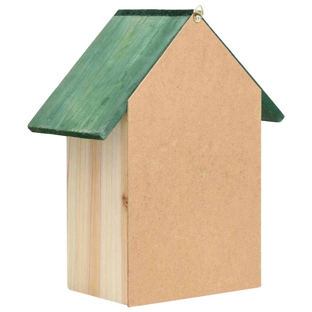 Vidaxl insectenhotels 2 st 23x14x29 cm massief vurenhout