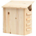 Vidaxl vleermuizenkast 30x20x38 cm massief vurenhout