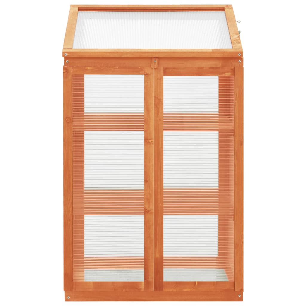 Vidaxl Gewächshaus 60x45x100 cm Kiefernholz