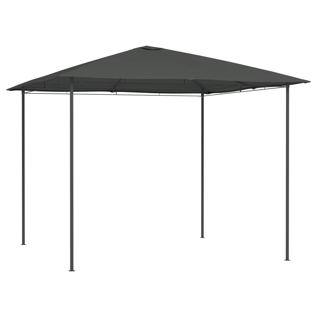 VidaXL Laube 160 g m² 3x3x2,6 m Anthrazit -gelöscht