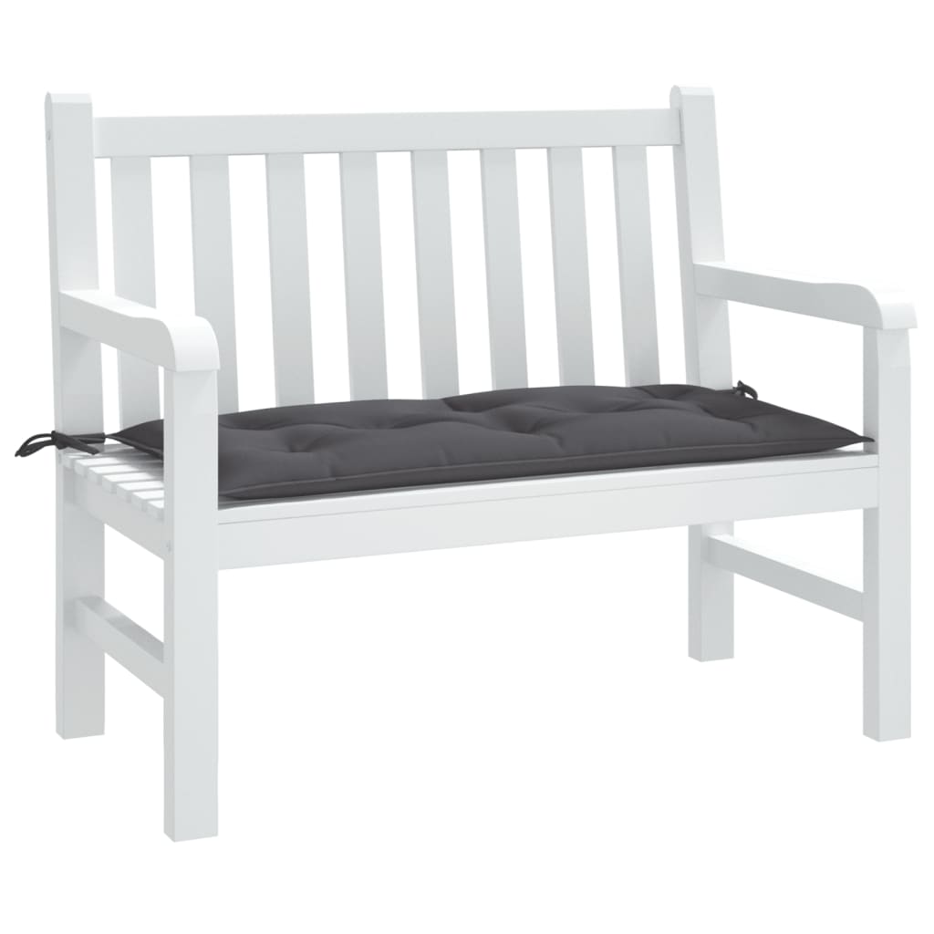 VidaXL Gartenbankkissen 100x50x7 cm Oxford-Gewebe Anthrazit
