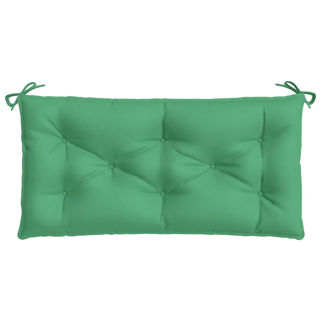 VidaXL Gartenbankkissen 100x50x7 cm Oxford-Gewebe Grün
