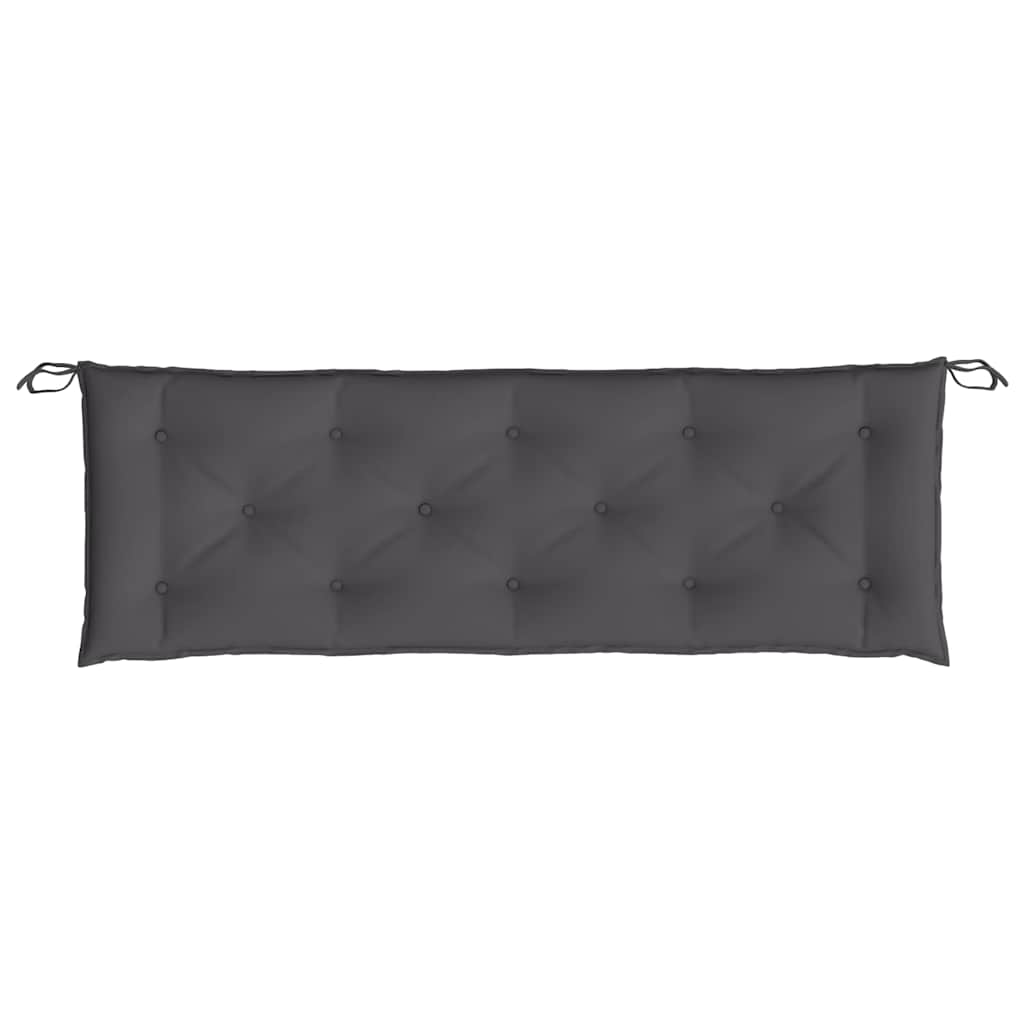 Vidaxl tuinbankkussen 150x50x7 cm oxford stof antracietkleurig