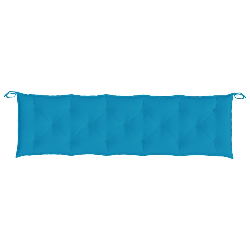 VidaXL Gartenbankkissen 180x50x7 cm Oxford-Gewebe Hellblau