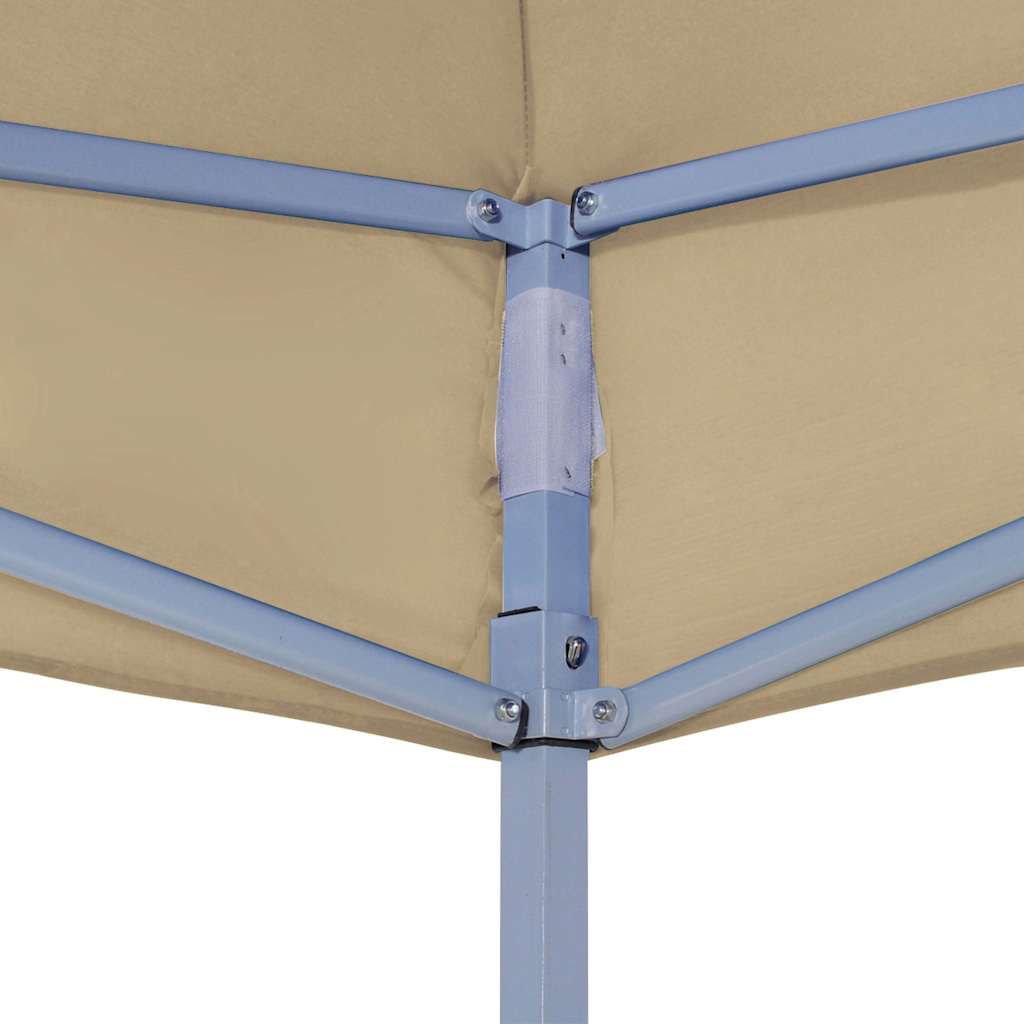 Vidaxl partytentdak 270 g m² 3x3 m beige