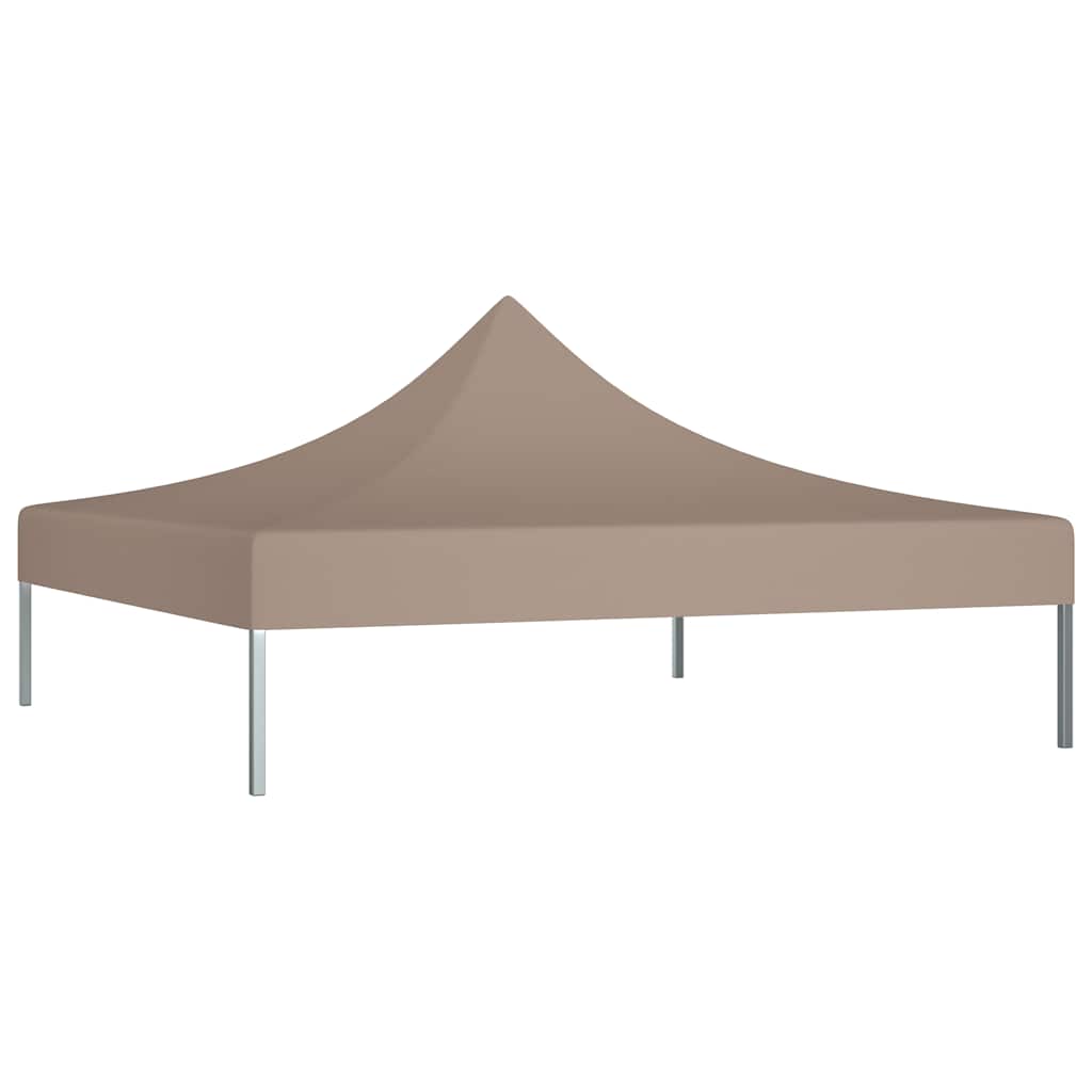VidaXL Partyzeltdach 270 g/m² 3x3 m taupe