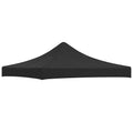 VidaXL Partyzeltdach 270 g/m² 3x3 m Schwarz