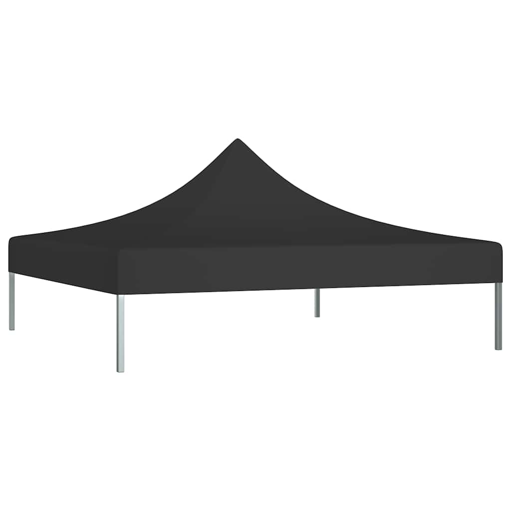 VidaXL Partyzeltdach 270 g/m² 3x3 m Schwarz