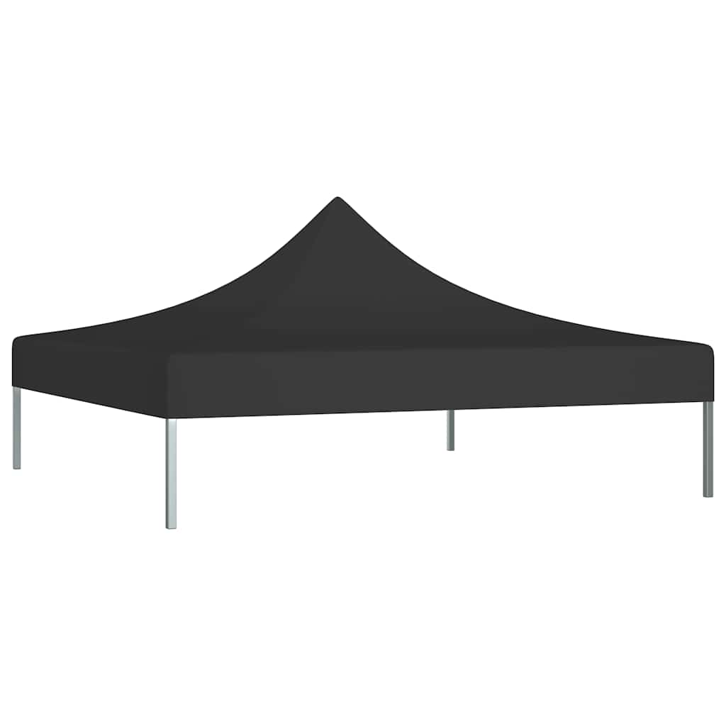 VidaXL Partyzeltdach 270 g/m² 3x3 m Schwarz