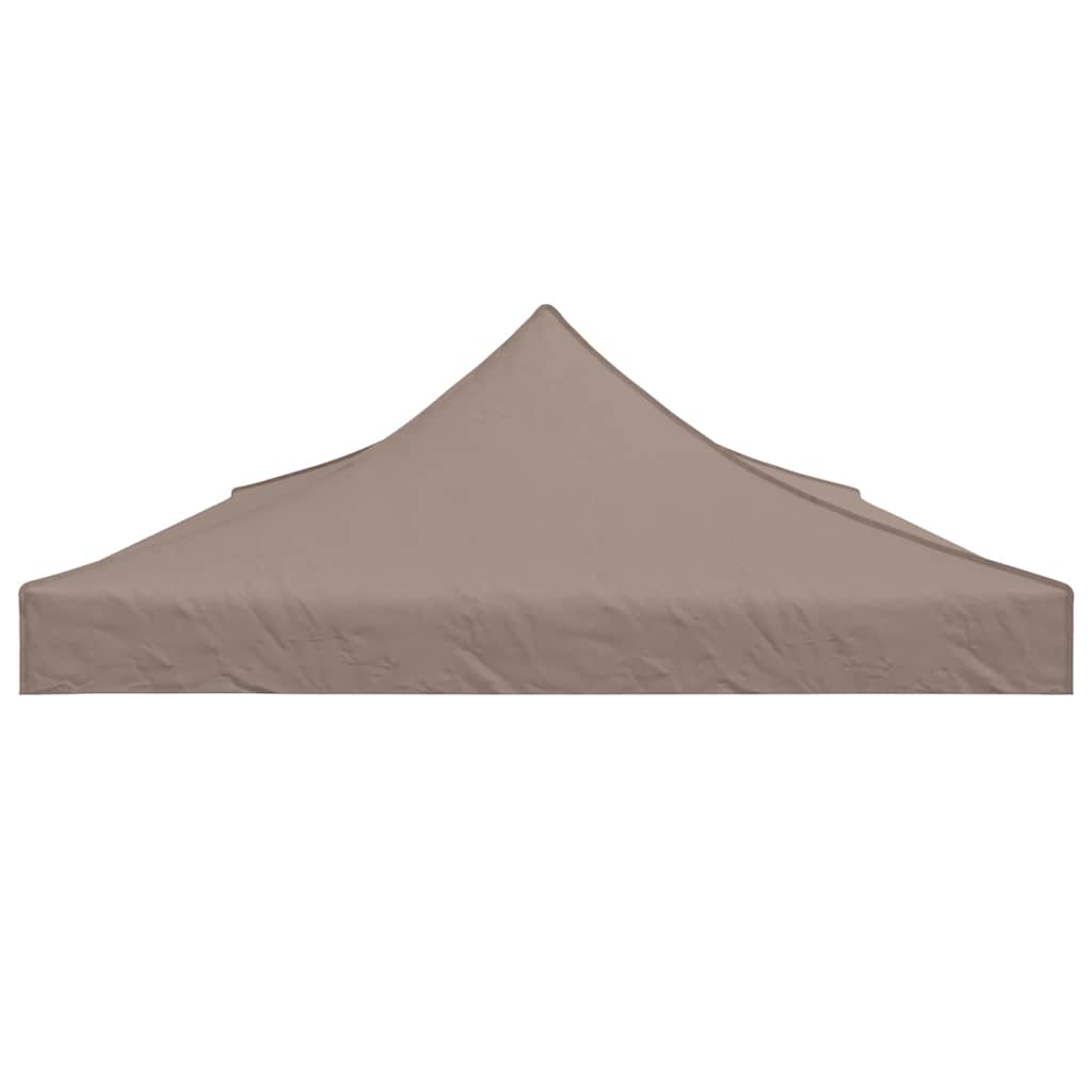 Vidaxxl -Party-Zeltdach 270 g m² 6x3 m Taupe