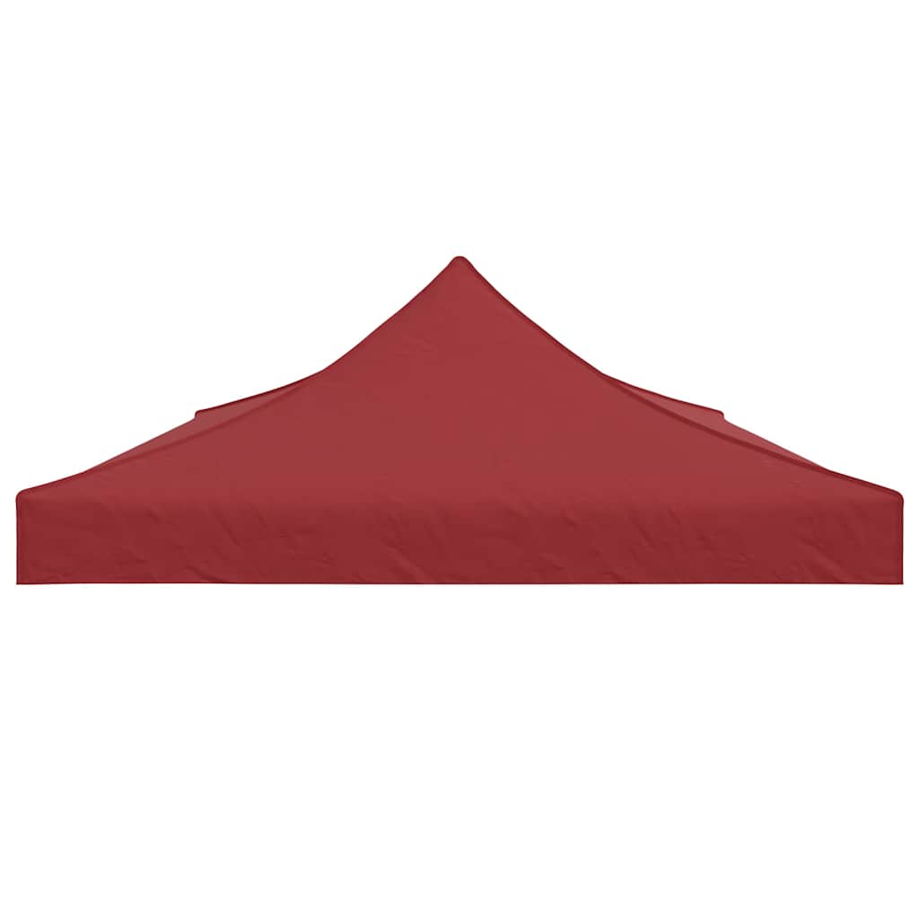Vidaxl partytentdak 270 g m² 6x3 m bordeauxrood