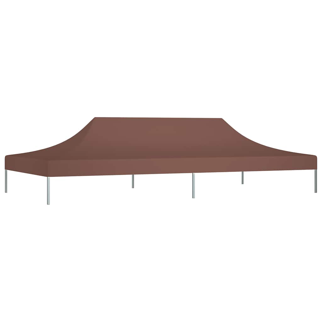Vidaxl partytentdak 270 g m² 6x3 m bruin