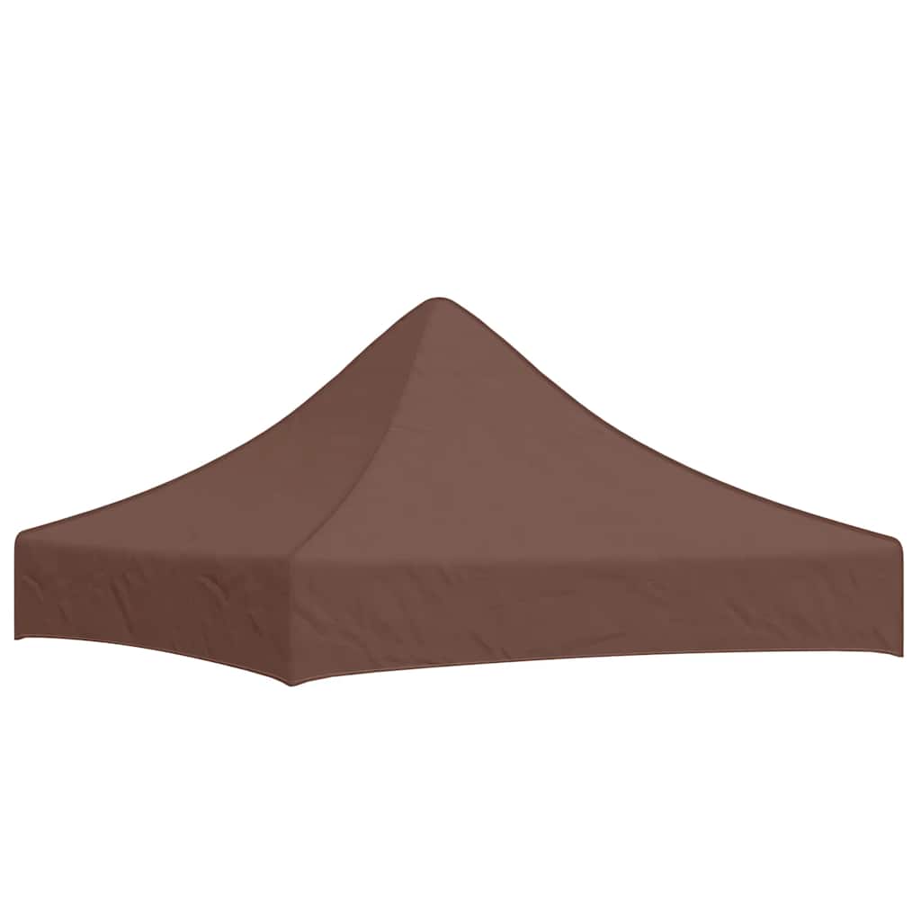 Vidaxl partytentdak 270 g m² 2x2 m bruin