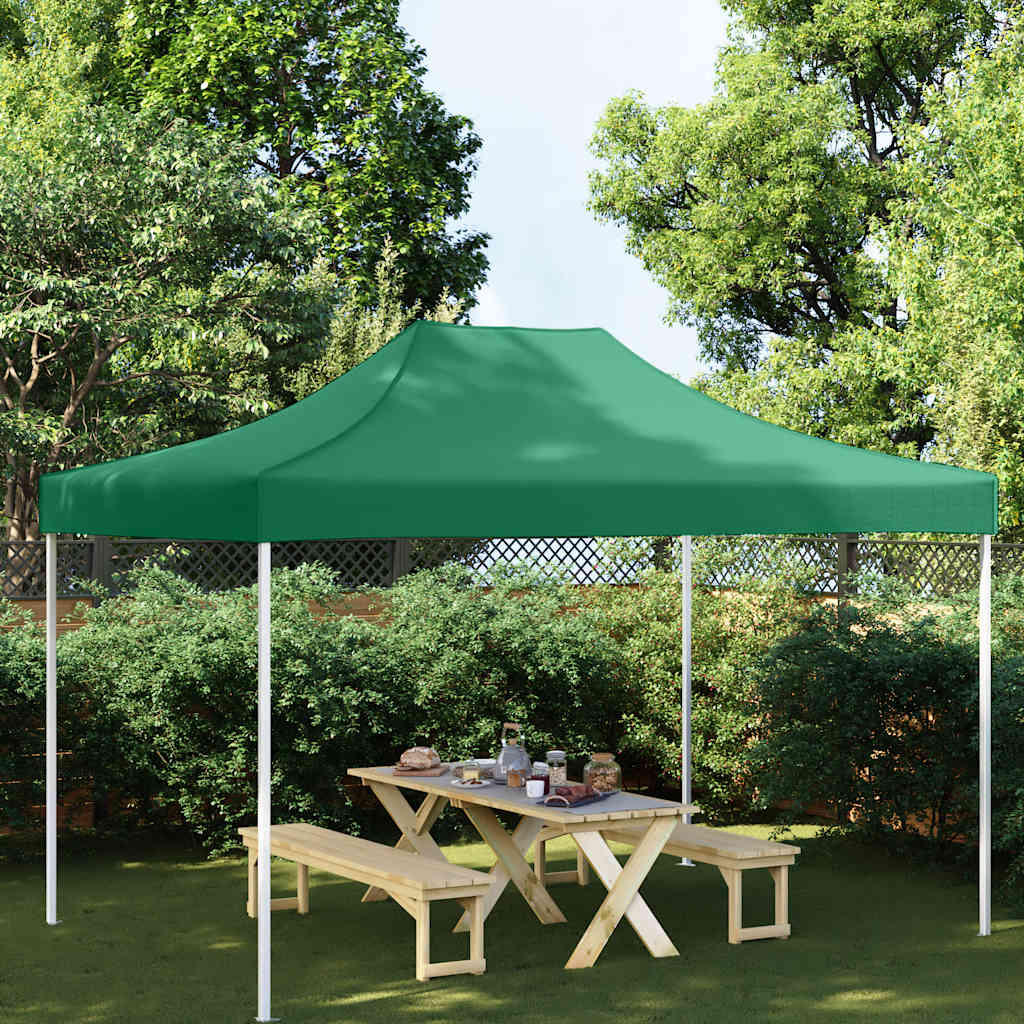 VidaXL Partyzeltdach 270 g/m² 4x3 m Grün