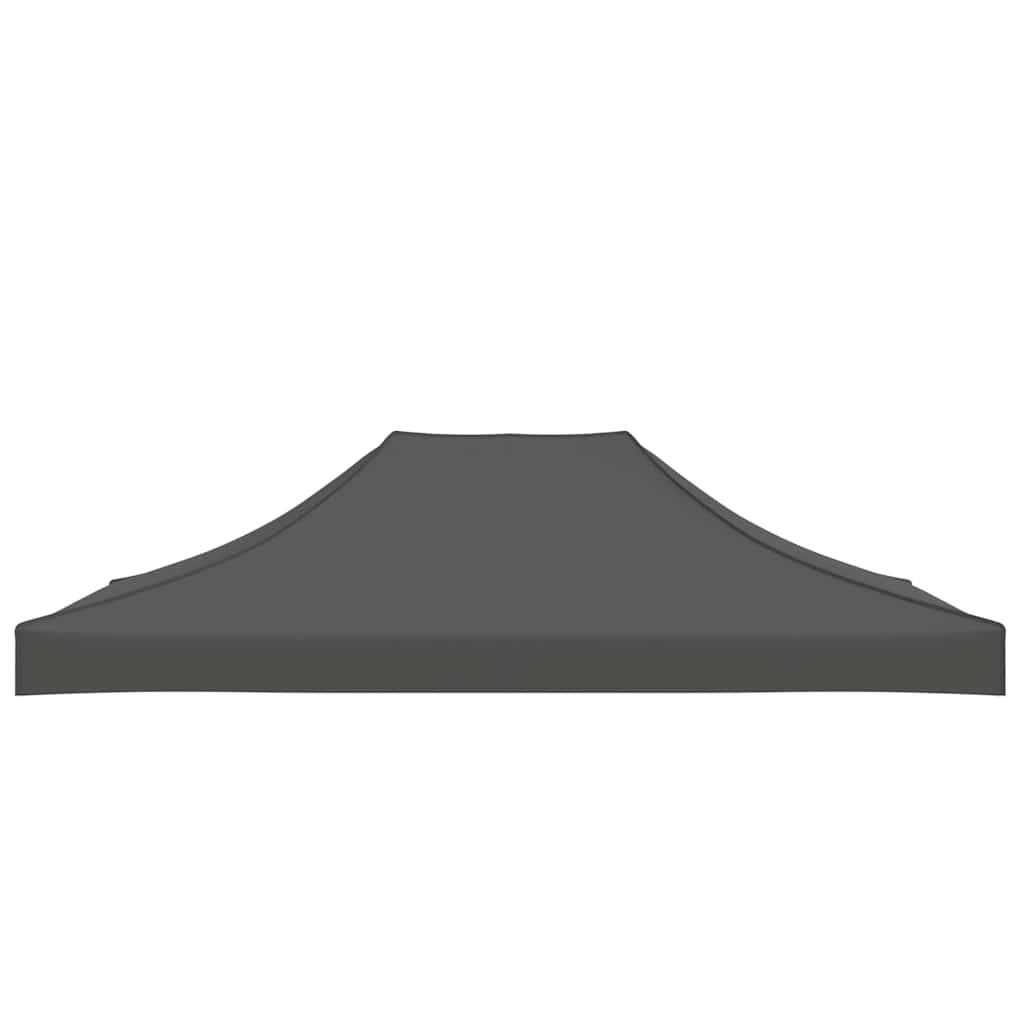 VidaXL Partyzeltdach 270 g/m² 4,5 x 3 m anthrazitfarben