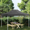 VidaXL Partyzeltdach 270 g/m² 4,5 x 3 m anthrazitfarben